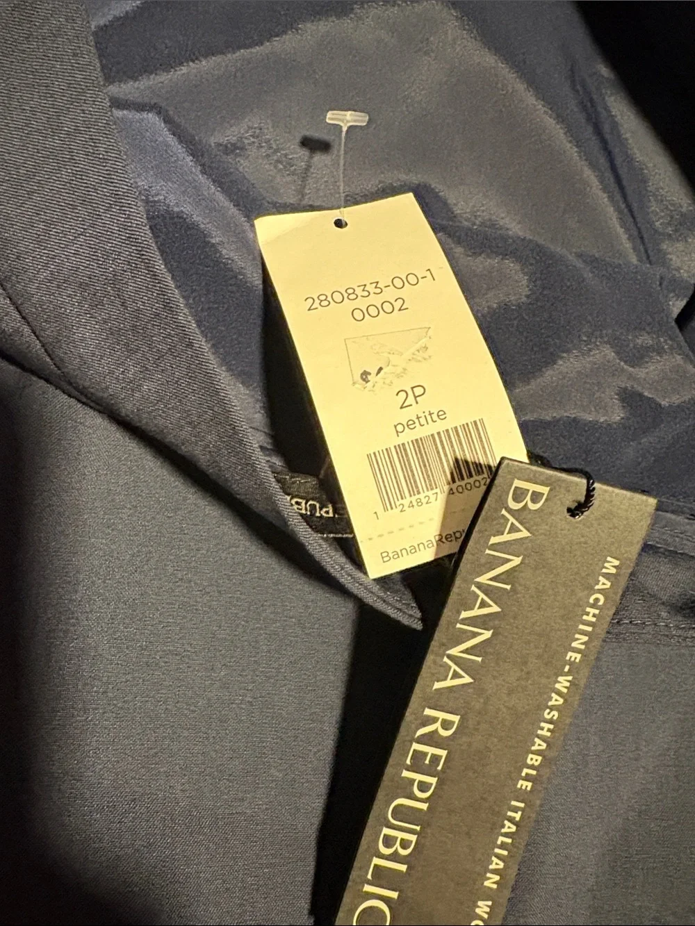 Banana Republic Navy Tailored Blazer and Skirt Set s-2 skirt s-0 jacket